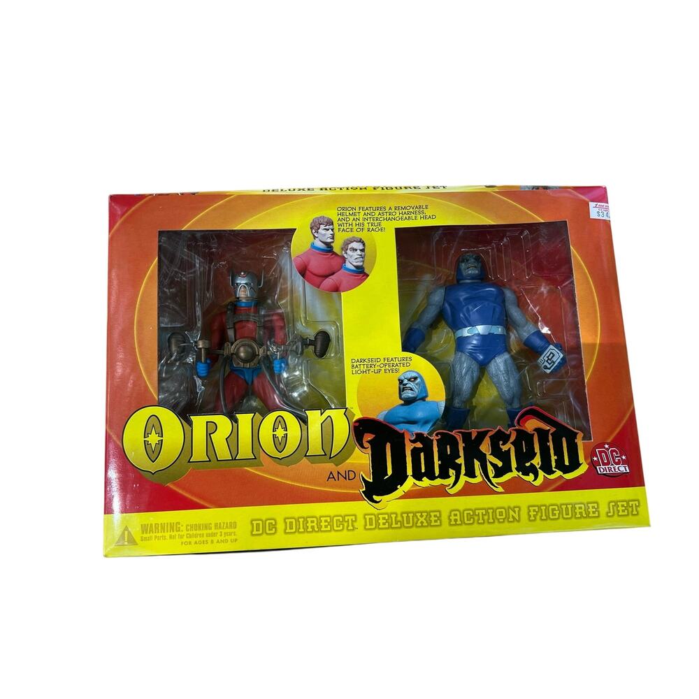 DC Direct Mister Miracle Big Barda Oberon Deluxe Figure Set 2000 New Gods